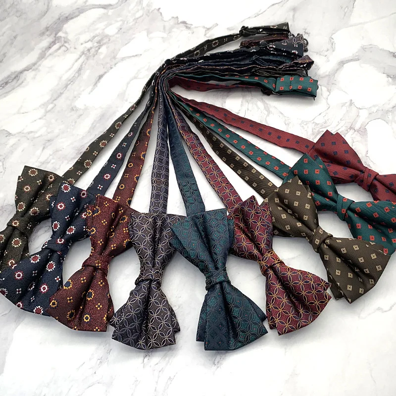 MUGIVALA новый галстук-бабочка с рисунком свадебный жених официальная одежда