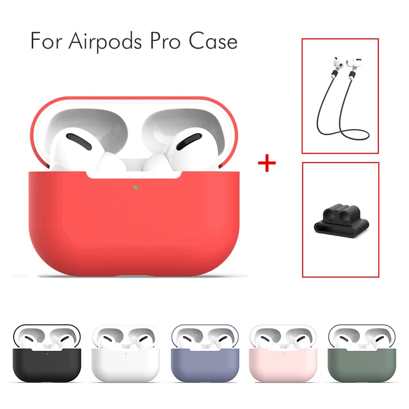 

Liquid Soft Silicone Earphone Accessories For Airpods Pro Case Wireless Headphone Coque For Apple Air pod 3 Cover Capa