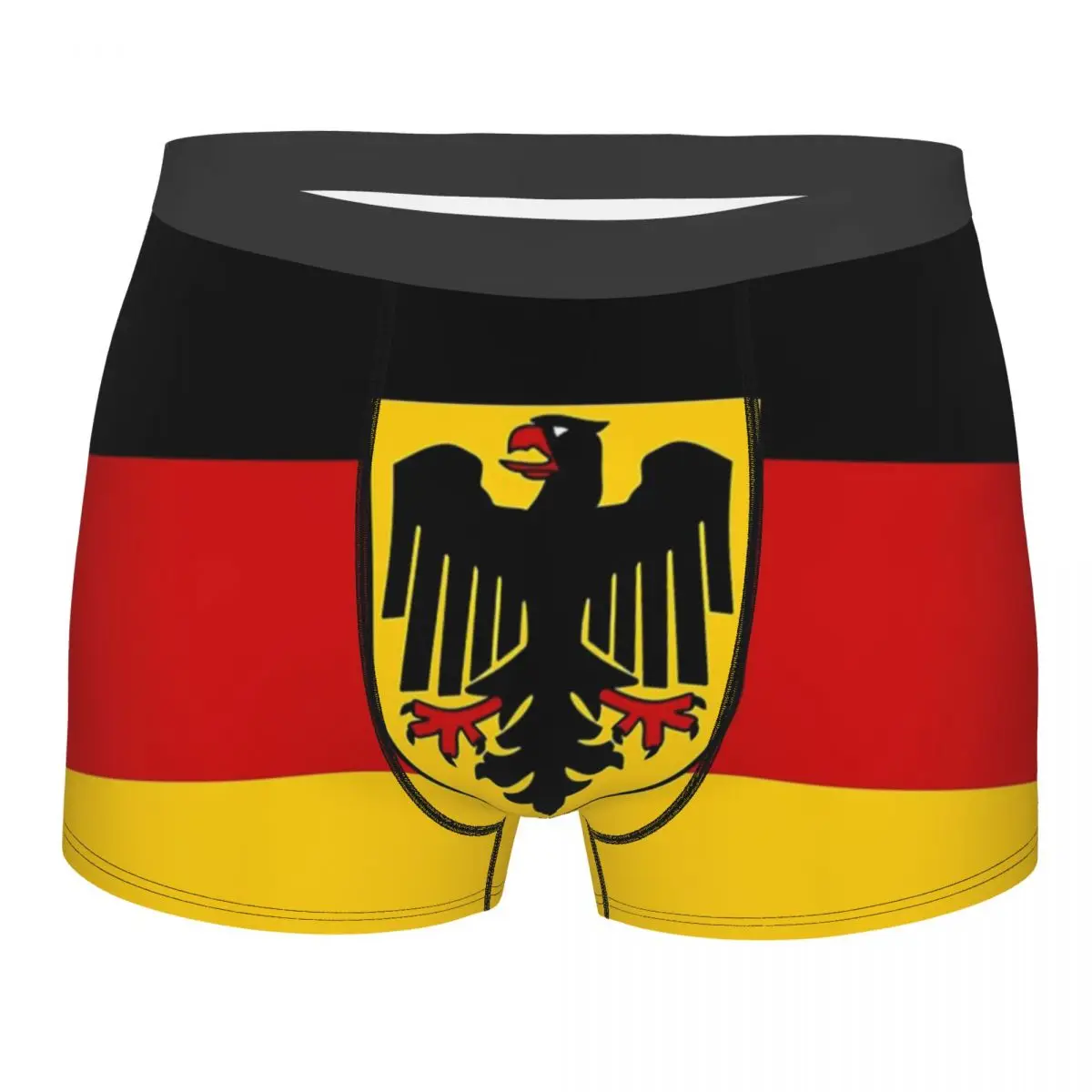 

Men Boxer Briefs Shorts Panties German State Flag Germany Soft Underwear Imperial Eagle Homme Printed Underpants