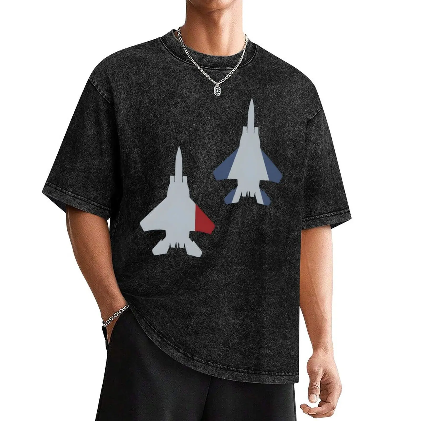 Футболка Ace Combat Galm Team черная хлопковая мужская