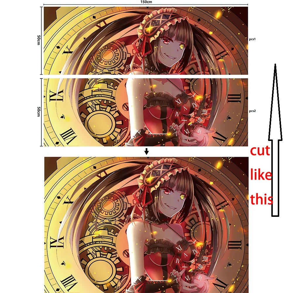 Виниловая наклейка на капот автомобиля аниме аратаки Вито | Genshin Impact s Wrap