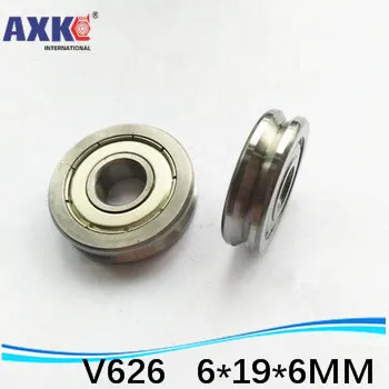 

V grooved straightener guide wheel bearings A603ZZ V626-2RS V120 6*19*6 mm pulley bearings V626ZZ 626VV V626