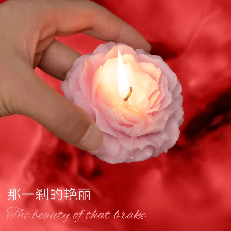 smSexy восковая капельная пара секс низкотемпературный цветок пиона ароматная