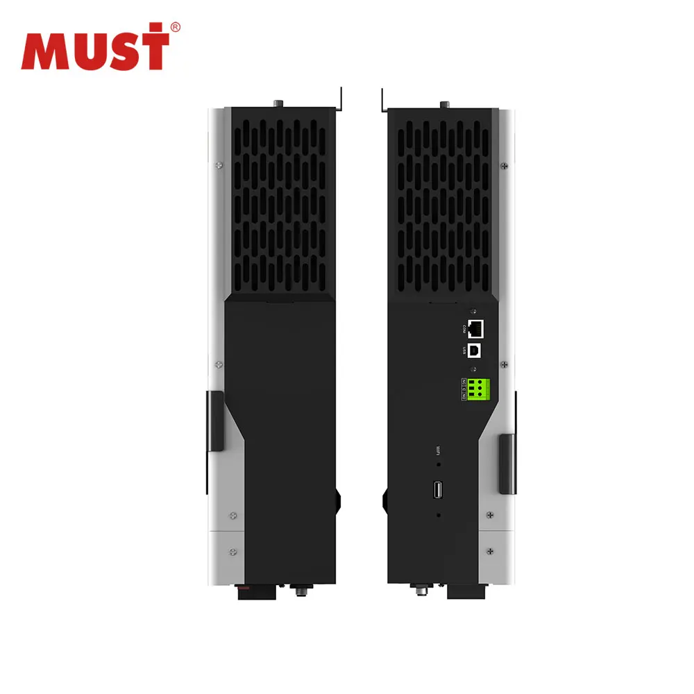 Гибридный солнечный инвертор Off Grid MUST 3kw 2023 PV18 VHM 24V 3000 Вт с встроенным контроллером MPPT 145VDC 80A PV и Wi-Fi.