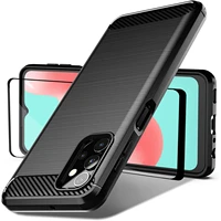luxury slim soft case with screen protector for samsung galaxy a33 5g a53 a13 a23 a73 5g a72 a52 a32 a22 a22s a12 galaxy a52s 5g