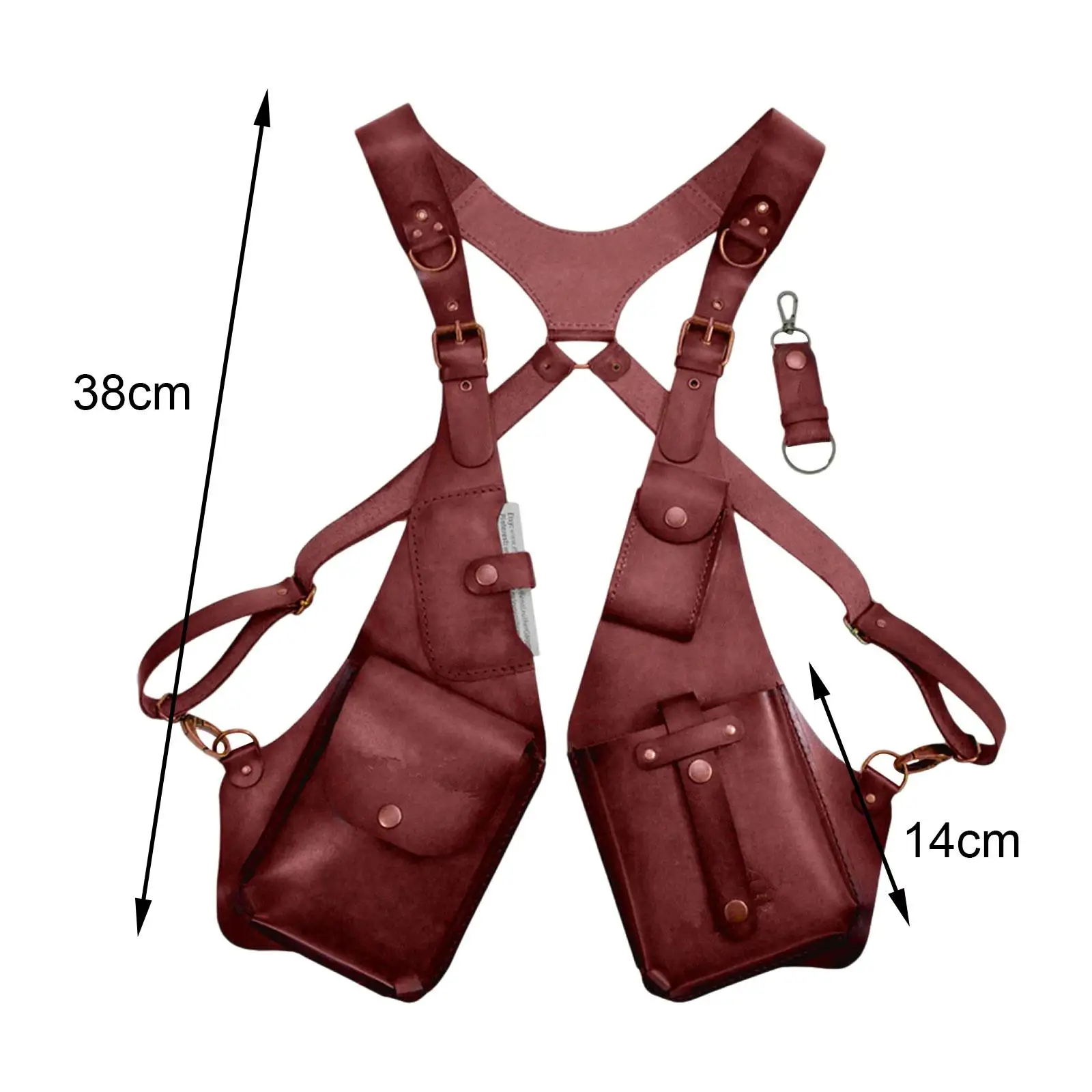 Сумка через плечо со скрытыми подмышками многофункциональный кошелек для