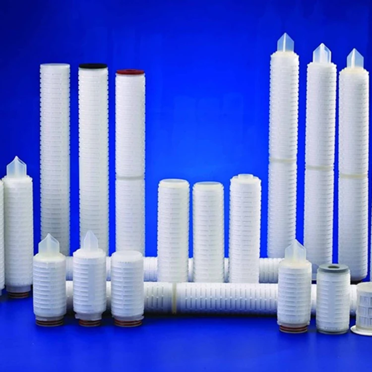 

PTFE Hydrophobic Teflon Membrane Filter Element 5 Inch Air Pleated Element