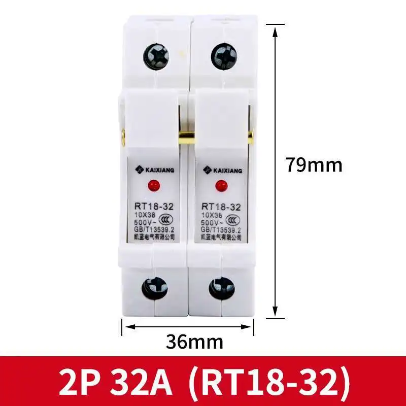 

Держатель предохранителя керамический с лампочкой RT18-32