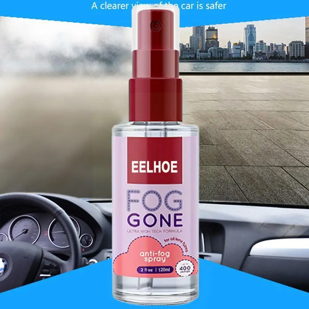 

120ml Long Lasting Anti-fog Anti Fog Glass Spray Liquid Window For Glasses Lens Windshield Bathroom Mobile Phone Screen Gla D0f9