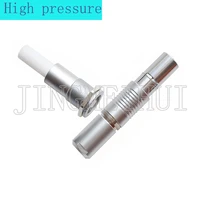 1pair of single core coaxial push pull self locking high voltage aviation metal circular fast connectors for industrial medical