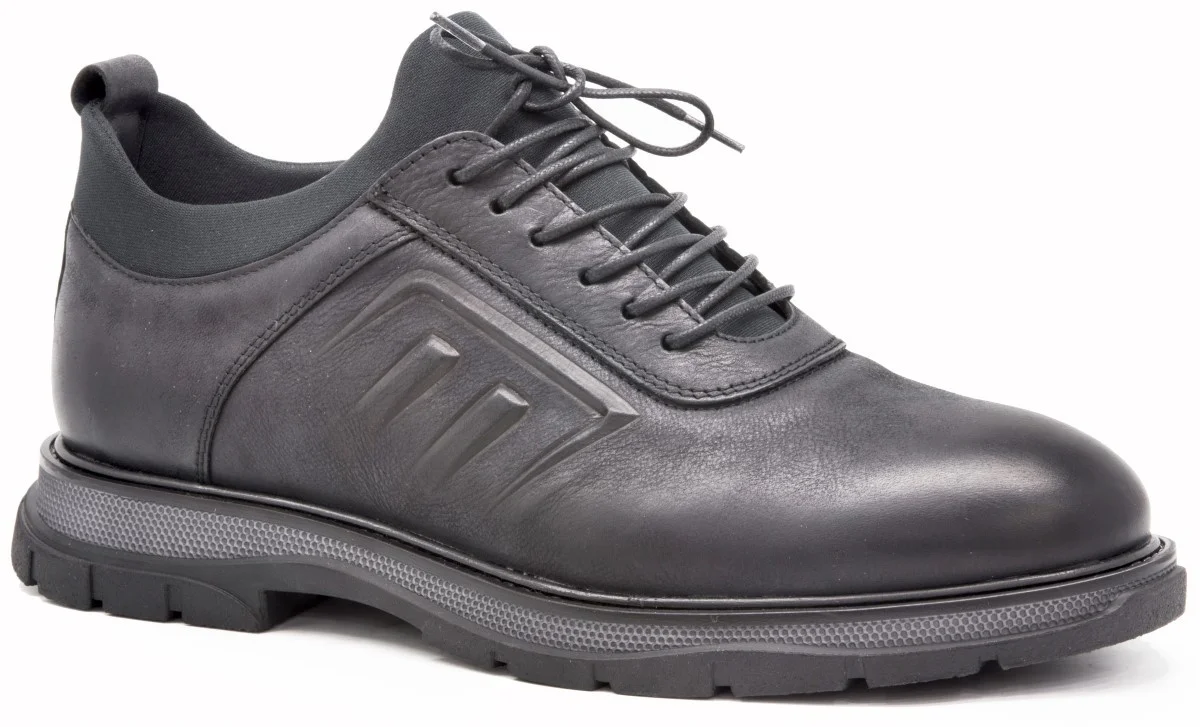 

Libero LBR 22K 3815 черные мужские туфли повседневное использование натуральная коровья кожа Лифт уличная кружевная Элегантная удобная деловая