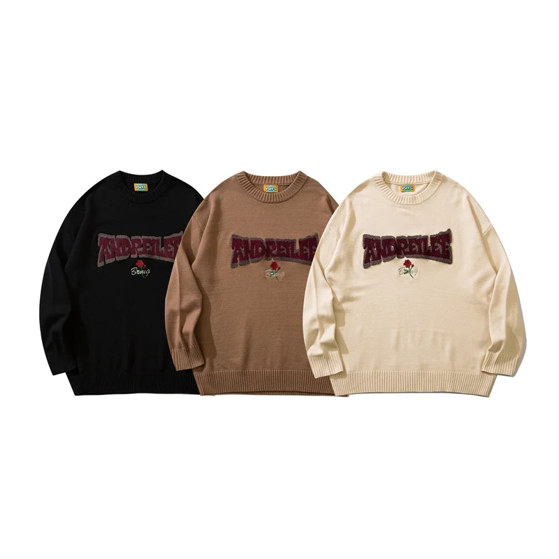 

New Winter 2022 neutral loose matching sweater