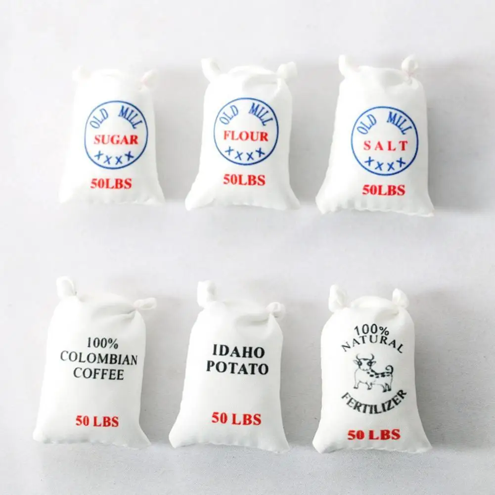 

1:12 Funny Doll House Flour Powder Miniature Dollhouse Toy Exquisite Creative