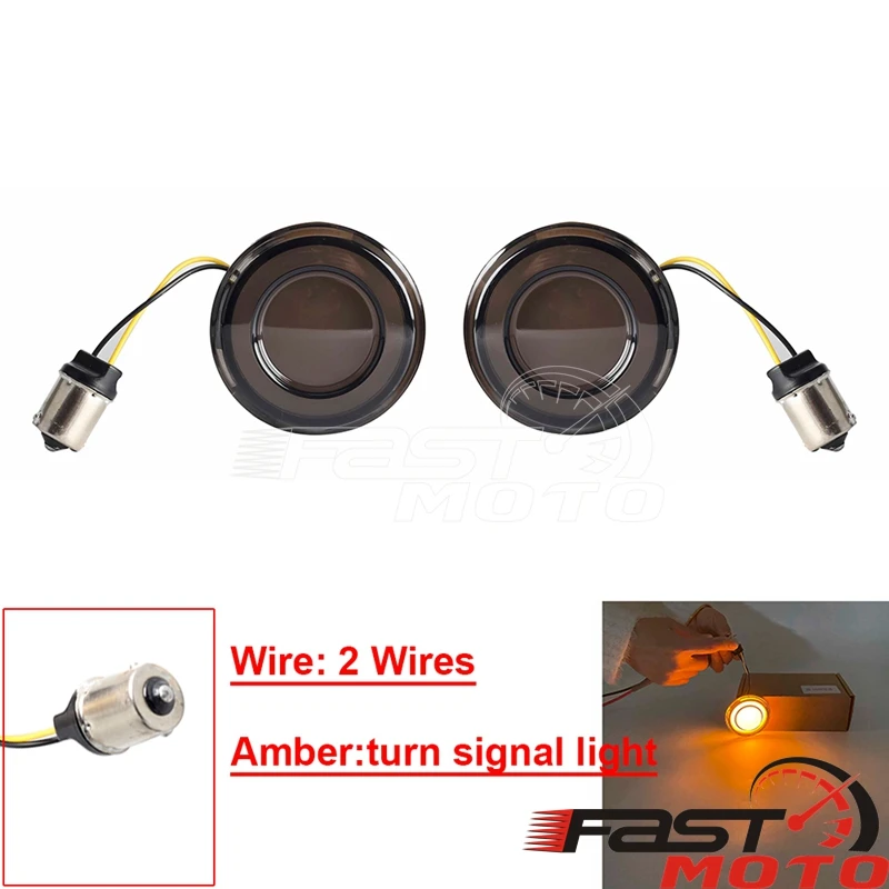 

Светодиодный указатель поворота Bullet 1157, индикаторная лампа для Harley Softail Low Rider ST FXLRST Street Bob FXBB Dyna Super Wide Glide