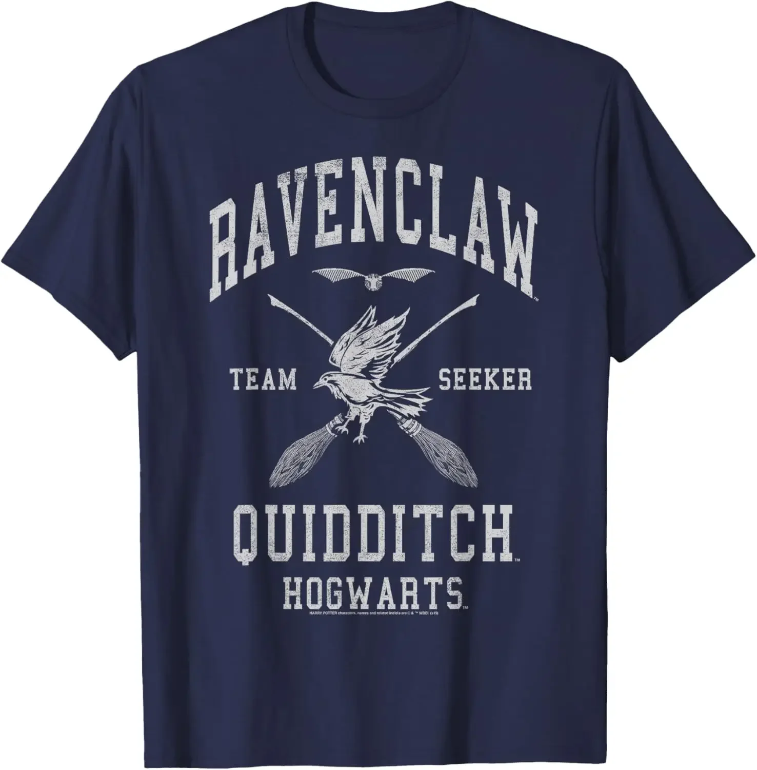 r Ravenclaw Team Seeker Hogwarts Quidditch футболка с короткими рукавами