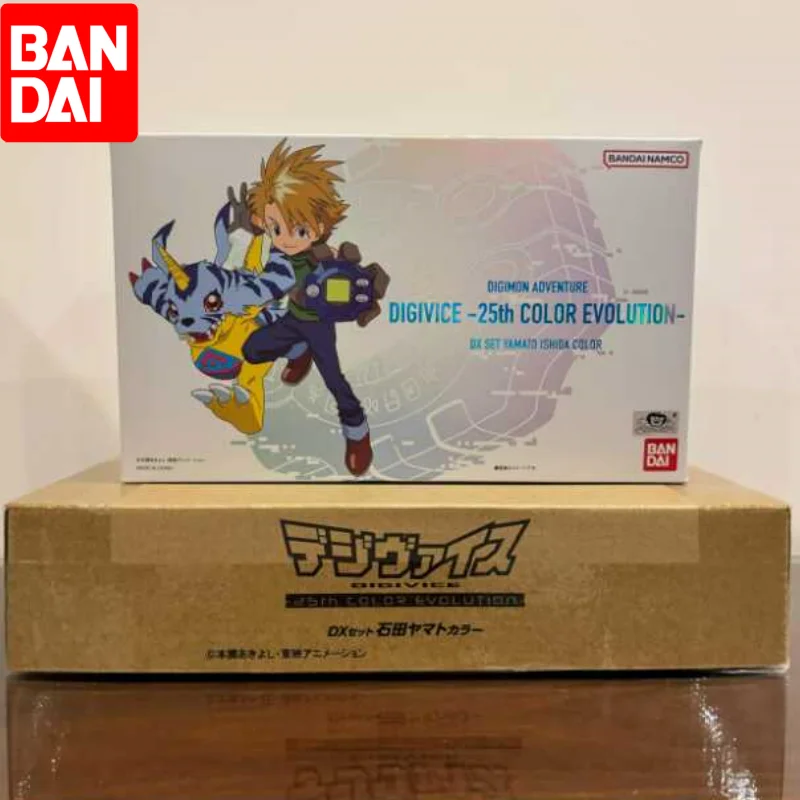 Фото Bandai 2025 оригинальная фигурка Digimon Adventure 02 Monster Scsa D3 Scsa Gold Machine V-Mon Wormmon Animation Digivice Модель игрушки №1