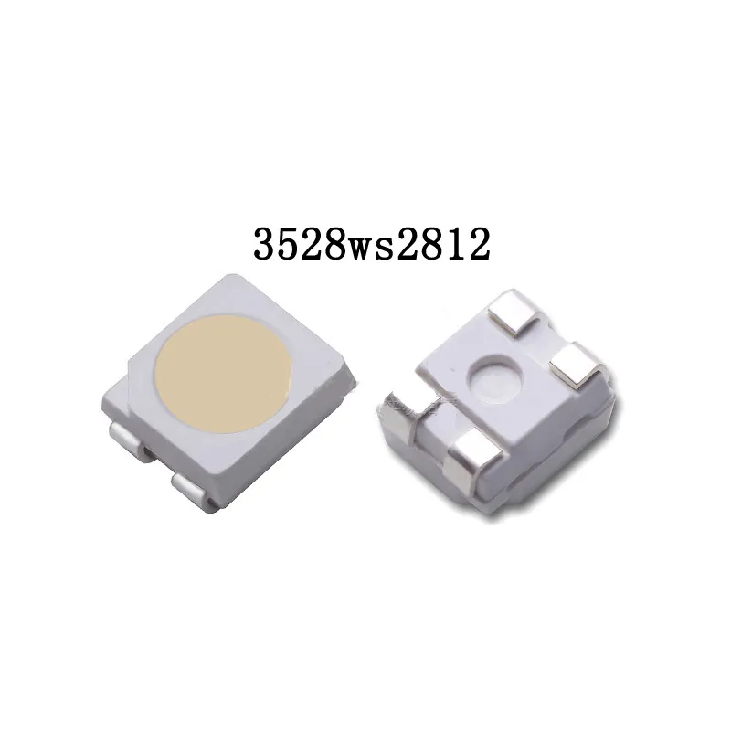 

20PCS Fog 3528 5V Built-in Control IC Patch Light Bead WS2812B Programmable Full Color SMD LED