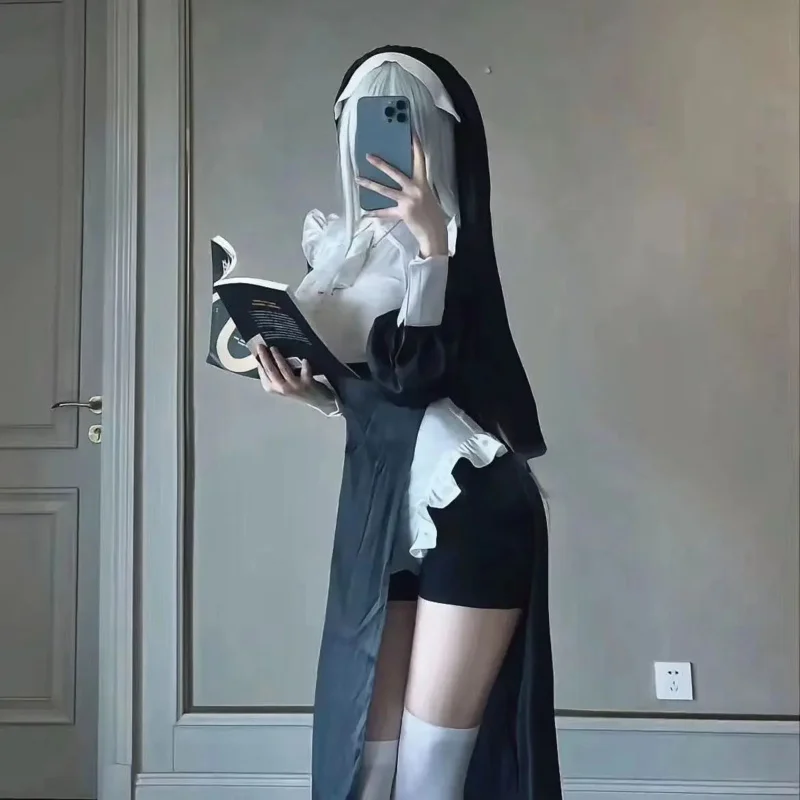 Сексуальное NNS оригинальный дизайн косплей мопуби униформа черное сексуальное