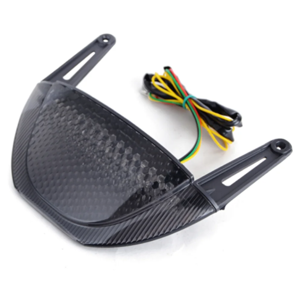 

Durable Rear Tail Light Tail Lamp LED Motorcycle Turn Signals Indicators Integrated 1 Pc ABS Plastic Accessories