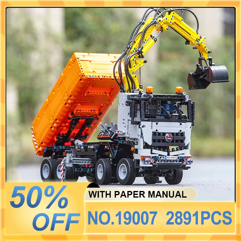 MOLD KING 19007 приложение для технического автомобиля радиоуправляемый грузовик