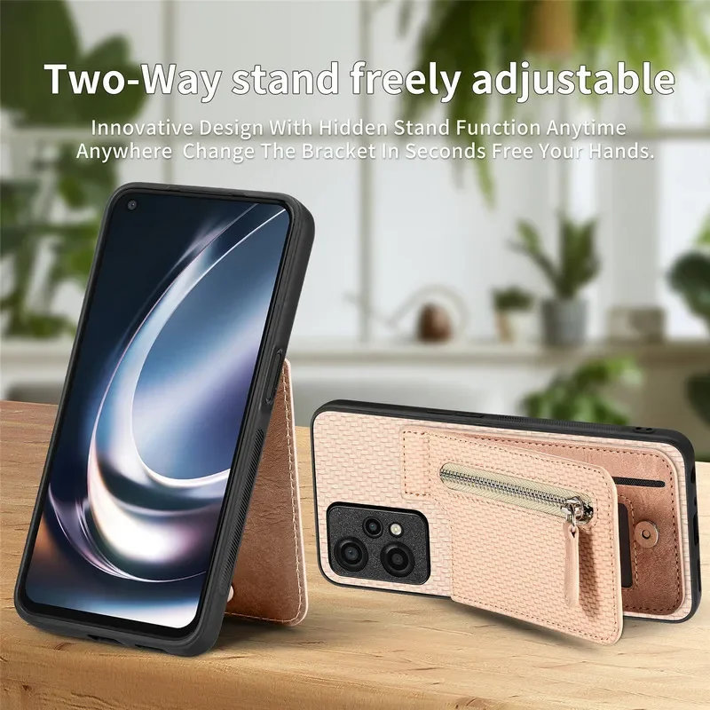 Для Xiaomi 14T 13T 12T 11T 13 14 Pro 5G кожаный чехол-бумажник на молнии для задняя крышка Mi 11 Lite