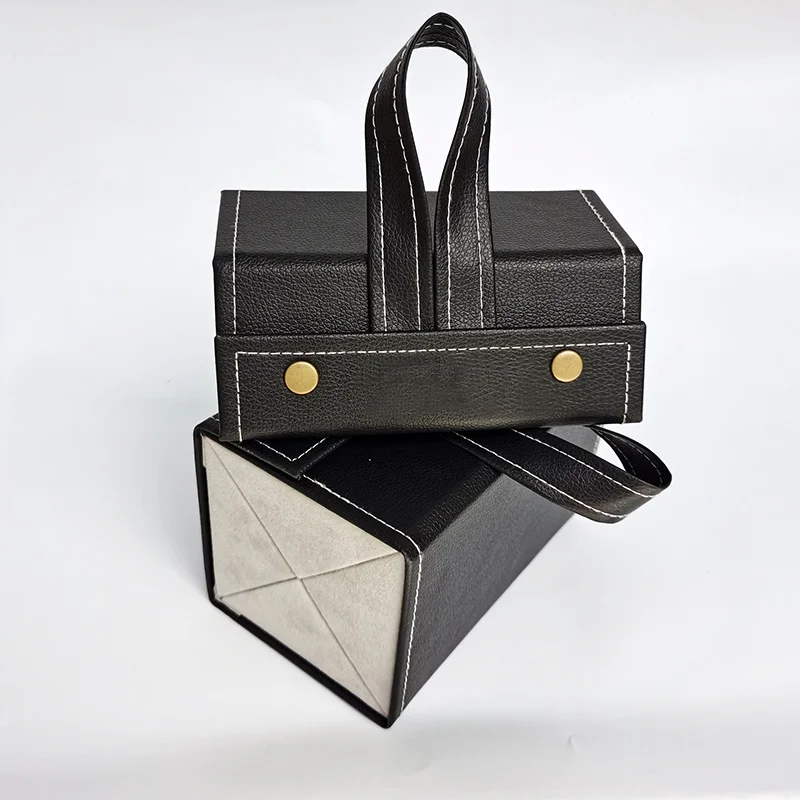 

Female Sunglasses Storage Tote Handbag Ladies Travel Folding Portable Glasses Organizer Bag Eyeglasses Display PU Leather Case