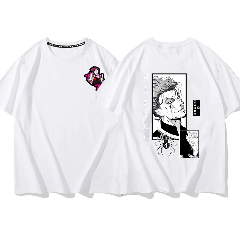 Аниме Hunter x Hisoka футболка с принтом пара студенческая уличная спортивная