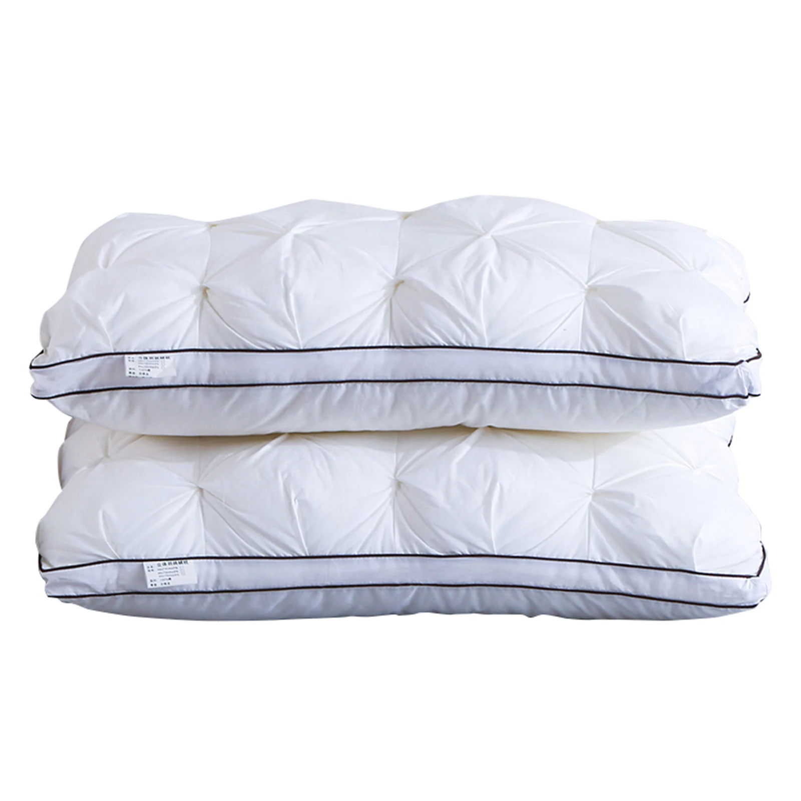 

3D Bedding Pillow 100% Cotton Bread Twisted Flower Pillow Hotel Sleeping Pillow Neck