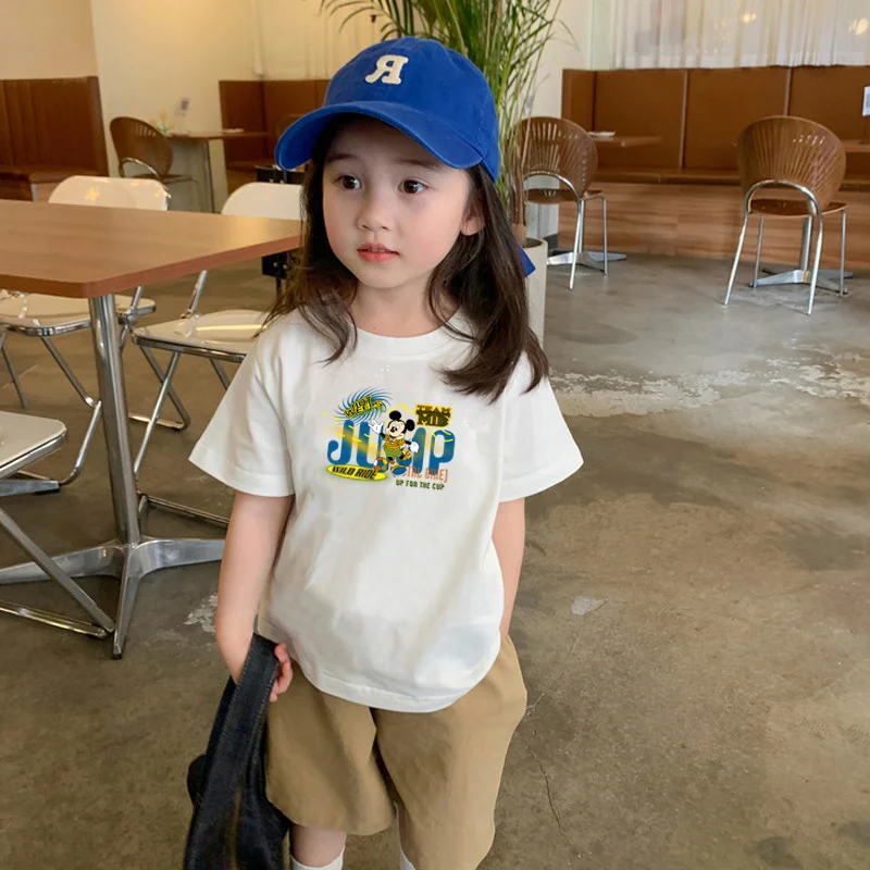 

Popular all-match family wear Disney parent-child minimalist modern comfortable T-shirt