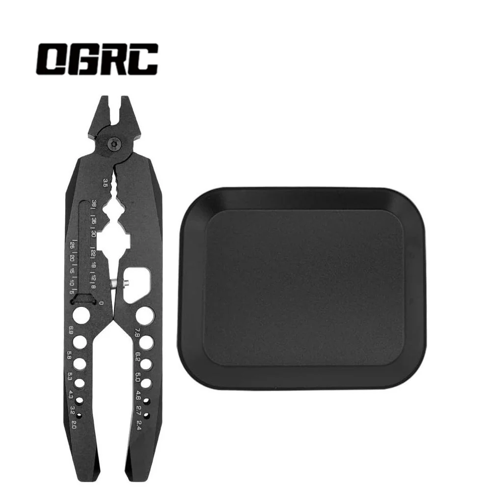 

OGRC Multi-Function Shock Pliers Tool RC Crawler Shock Clamp for Traxxas 1/10 1/8 Arrma Axial Losi Redcat HSP HPI RC Cars Trucks