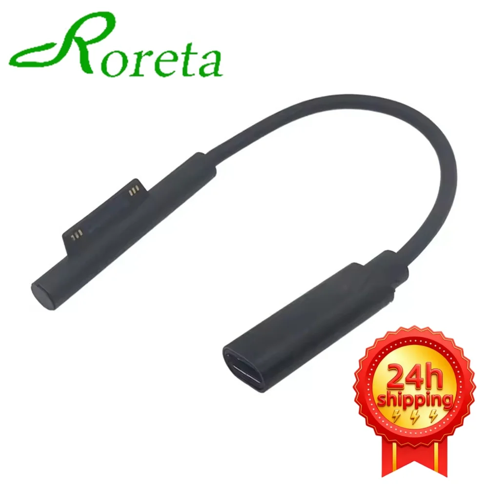Фото Кабель для быстрой зарядки 15V 3A Surface Connect - Type C PD, совместимый с Microsoft Surface Pro 8/7/6/5/4/3, Go3/2/1, Laptop 4/3/2/1 №3