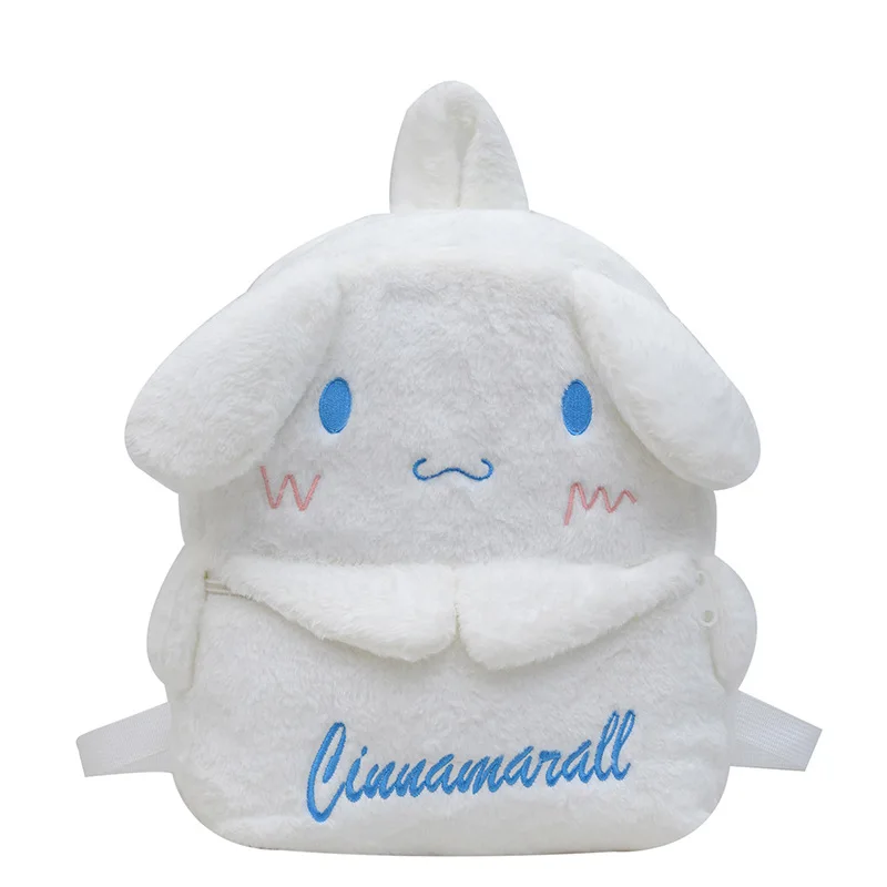 Фото Модный повседневный рюкзак Sanrio Kuromi для студентов, вместительная сумка через плечо My Melody, школьная сумка Cinnamoroll, подарок для девочек №4