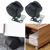 4pcs 1 inch casters super bearing capacity easy to install 360 degree sturdy universal swivel casters for executive chair
