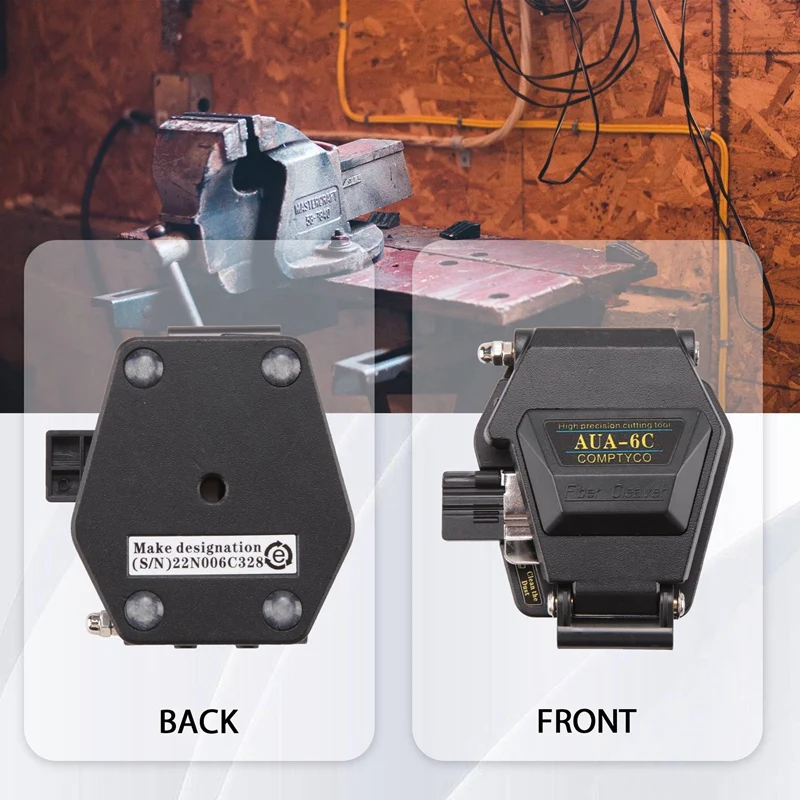 Скалыватель волокна AUA-6C Нож для резки кабеля FTTT оптоволокна Инструменты Резак
