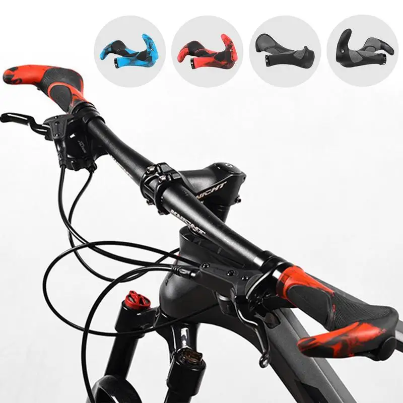 Велосипедные ручки противоскользящие Нескользящие резиновые эргономичные с
