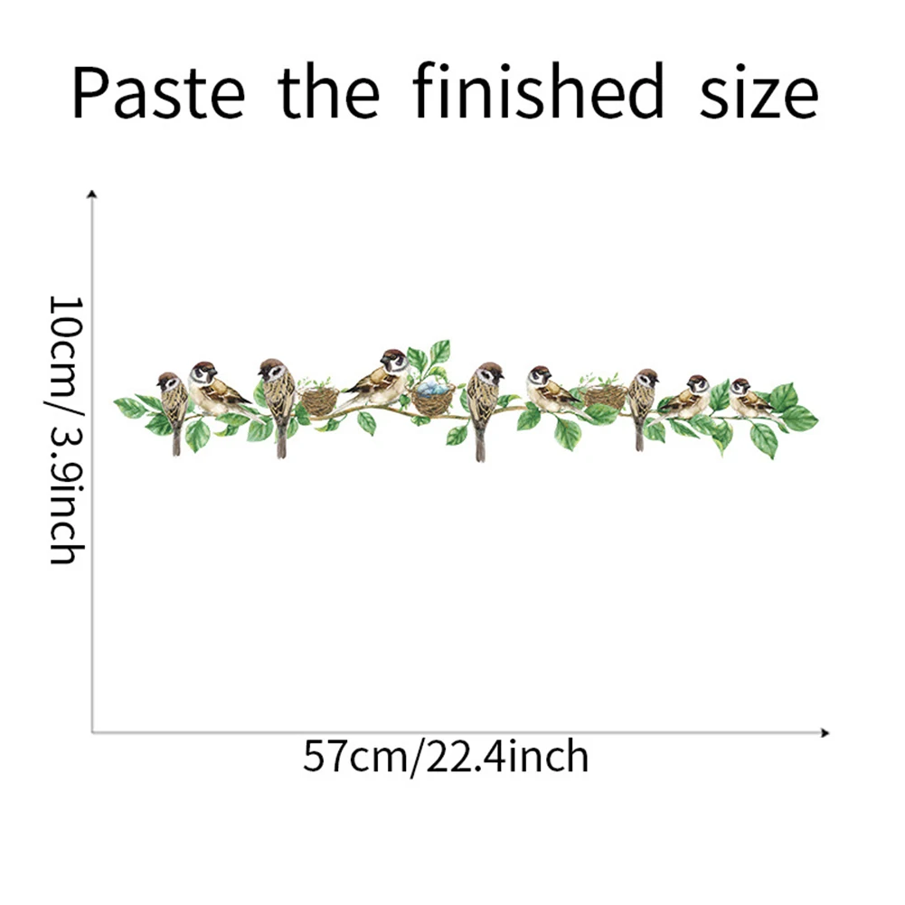 Птица виноград детская спальня фотообои Декор для дома и офиса DIY материал с