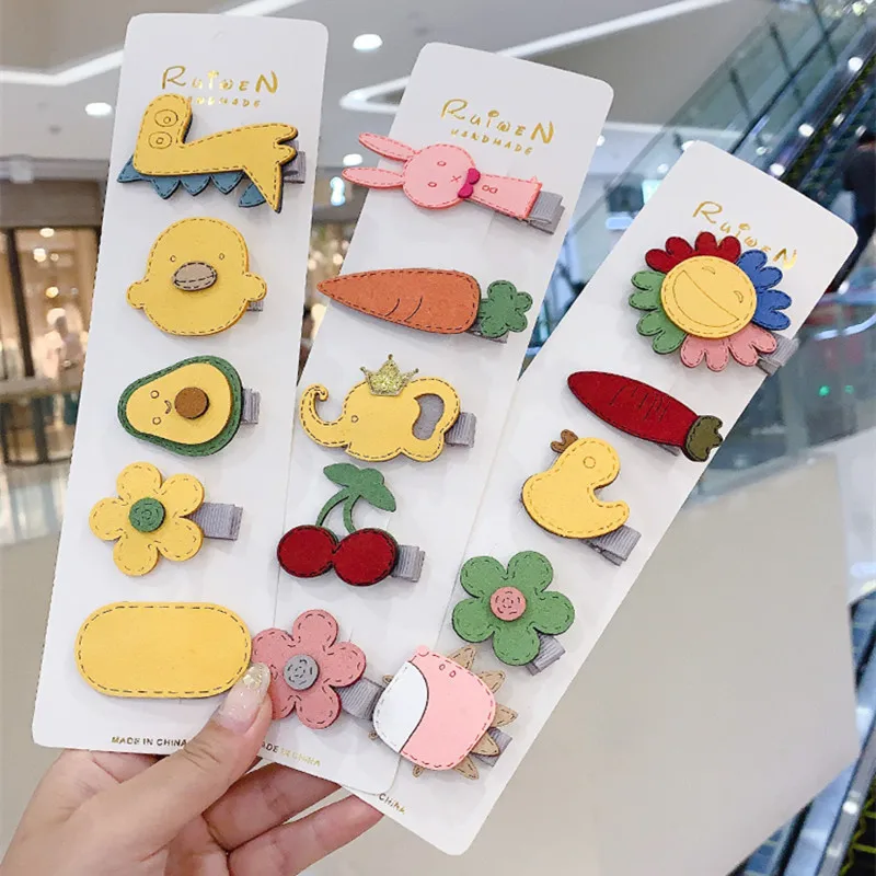 

Hairclip Sweet Cute Hairpin Korean Children's Hairpins BB Luxury Hair Clip Hair Accessories Hair Clips for Kids Ties Decoration
