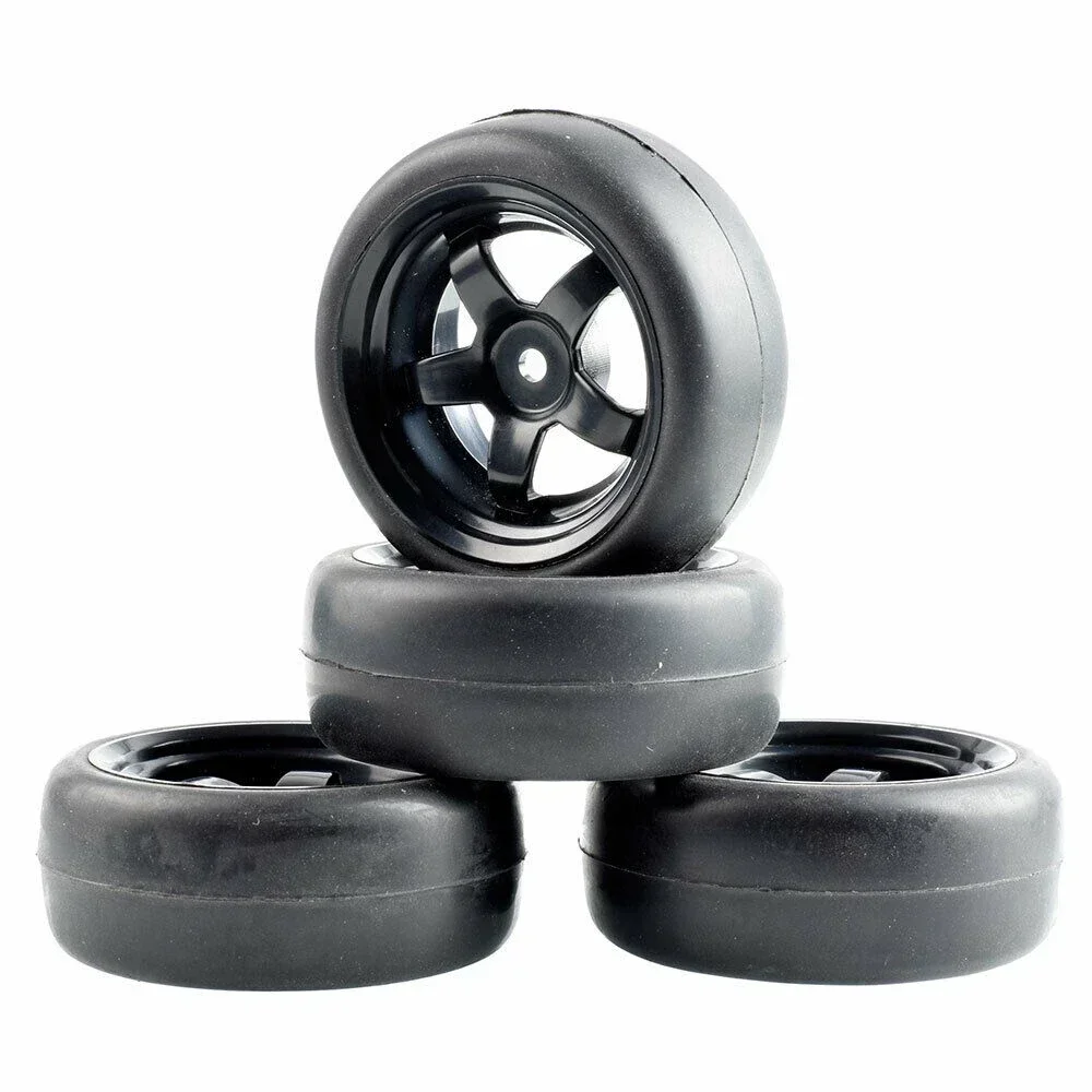 Для HSP HPI 1:10 Touring Car RC 6030-6018 комплекты гладких гоночных шин и колес
