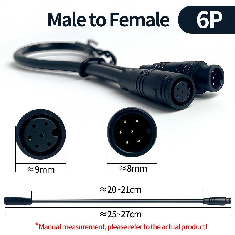 

Водонепроницаемые разъемы M8 для электровелосипедов 25 см