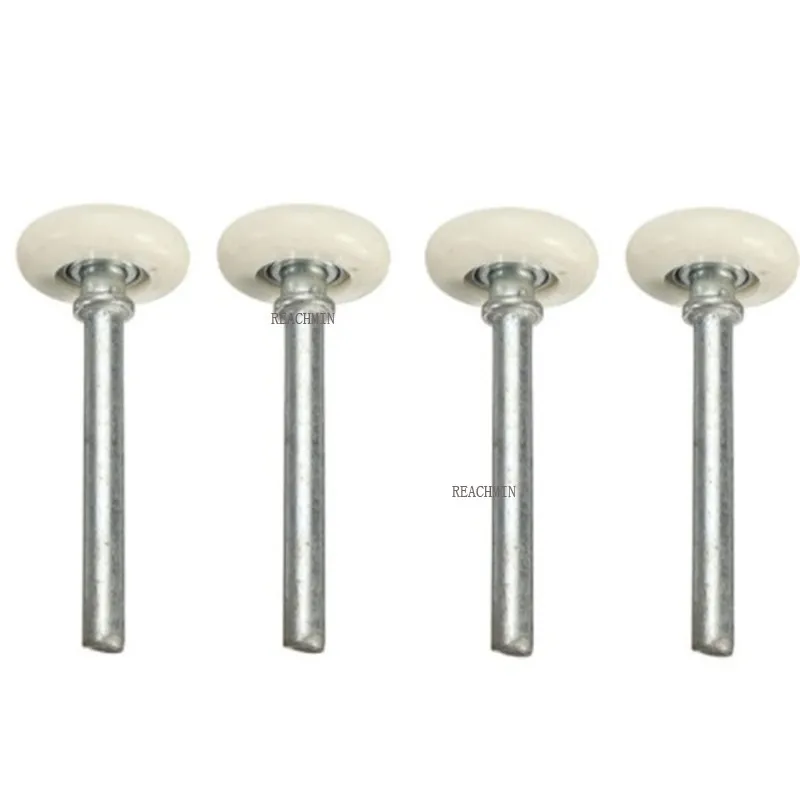 

4 шт., сверхмощные нейлоновые подшипники для гаража, 105 мм, 2-дюймовые нейлоновые и стальные колеса, 10 шарикоподшипников, 4