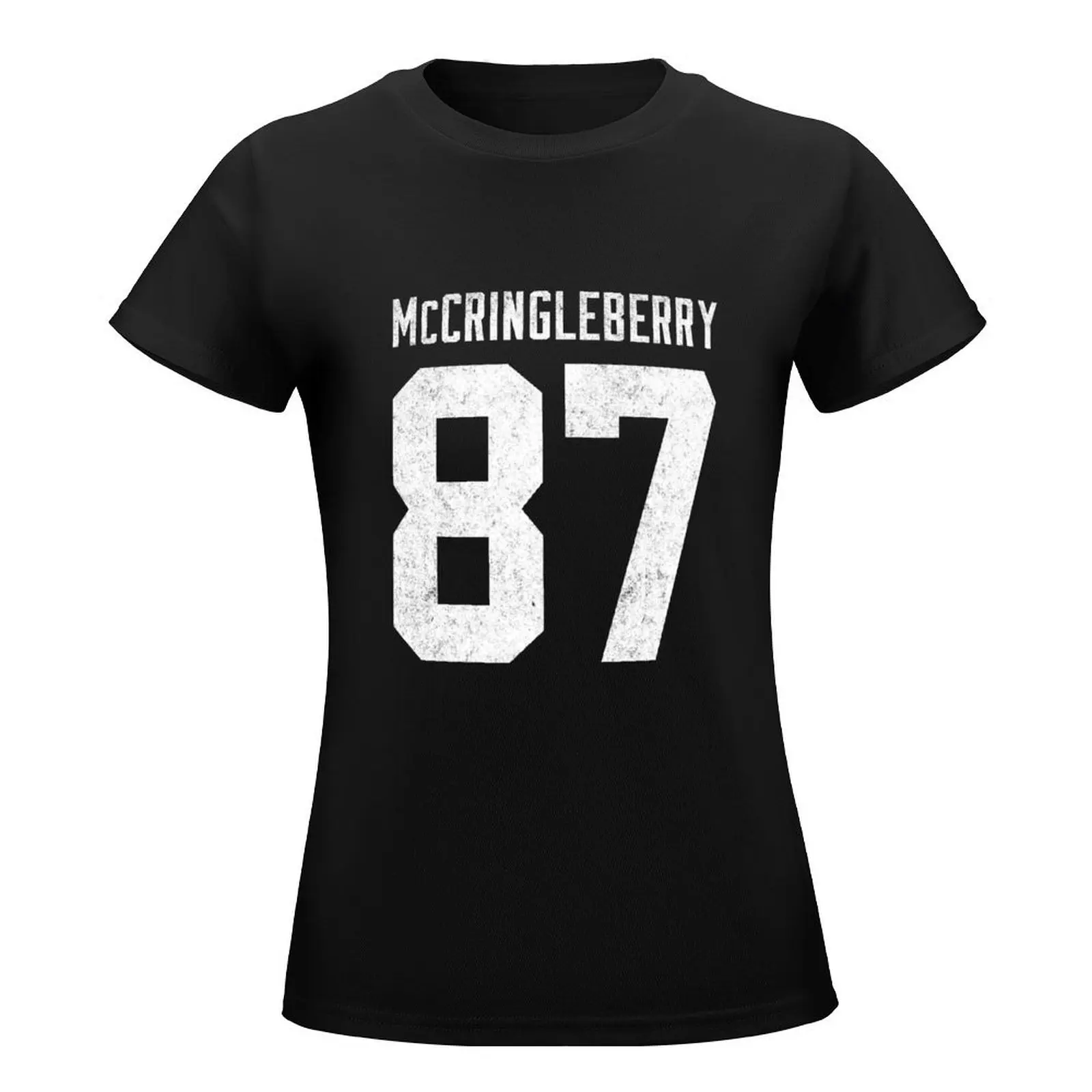 Трикотажная футболка Hingle McCringleberry Женская одежда оверсайз футболки летняя для