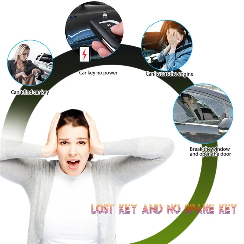 Для XSKF21EN Универсальный умный бесконтактный дистанционный ключ 4-кнопочный