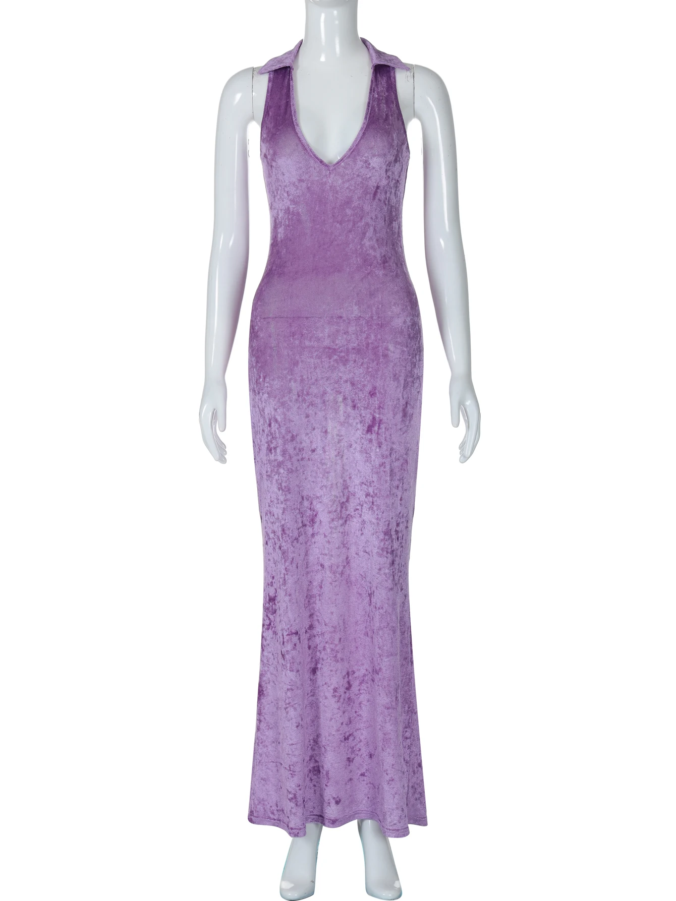 Женское облегающее платье с V-образным вырезом летняя одежда