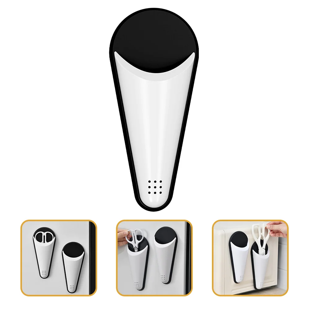 

Kitchen Shears Magnetic Sheath Metal Shelf Brackets Home Storage Scissors Cover Office Holder