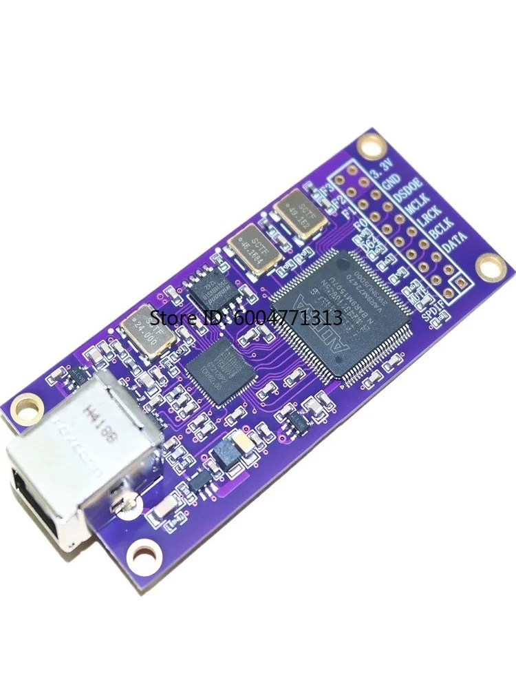 Цифровой интерфейсный модуль XMOS XU316 CPLD USB, аудиокарта HiFi, поддержка 768K PCM DSD512, совместимость с Amanero (art.: 3920daab9f3ca) - 3920daab9f3ca