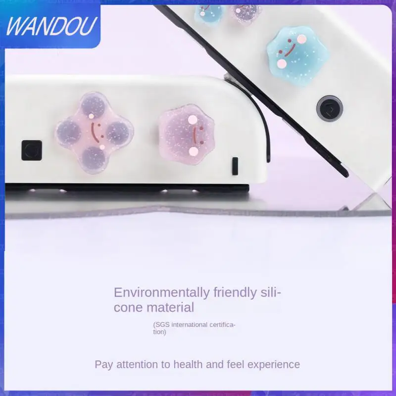 

Easy Charging Rocker Protection Bare Metal Feel Thin And Smooth Rocker Cap Full Surround Gamepad Super Drop-proof