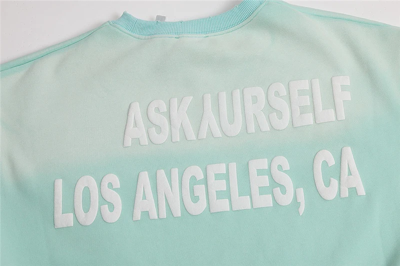 Высококачественные Модные свитшоты Askyurself с принтом в стиле Tie Dye для мужчин