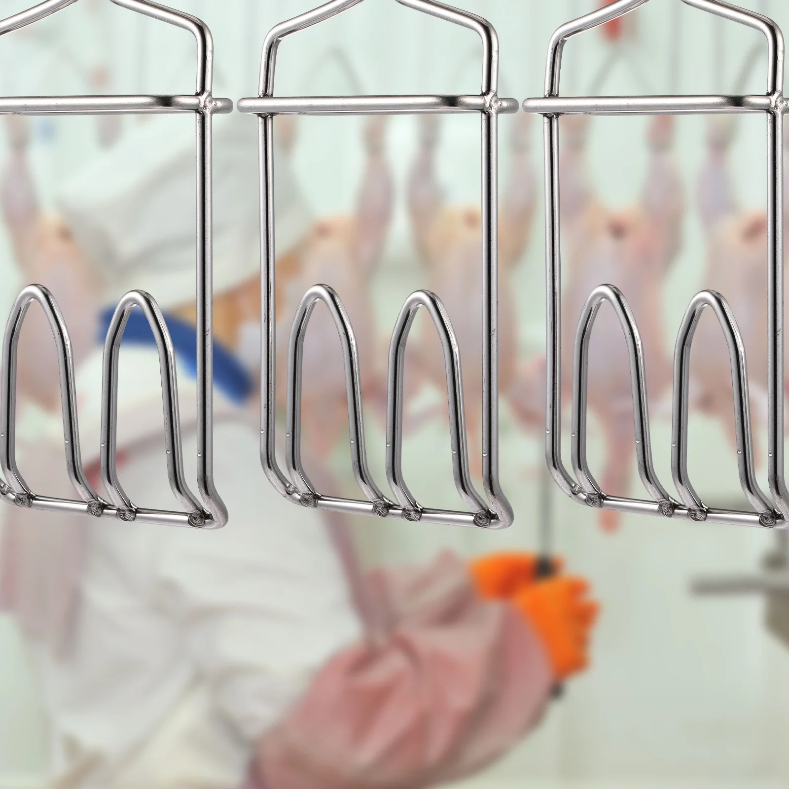 Крючок для мяса крючки убоя из курицы и утки подвесные нержавеющей стали