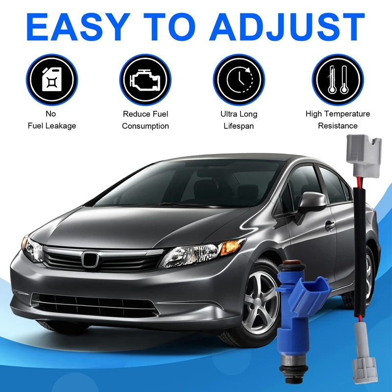 4 шт. 16450-RWC-A01 новая топливная форсунка 410Cc для ACURA RDX RSX TSX INTEGRA HONDA CIVIC