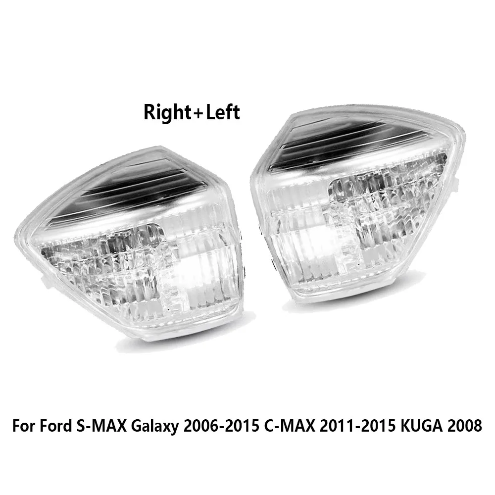 Фото Светодиодные последовательные поворотники для Ford S-Max 2006-2015, Galaxy C-Max 2011-2015, KUGA 2008: Комплект для модернизации боковых зеркал с функцией мигания №4